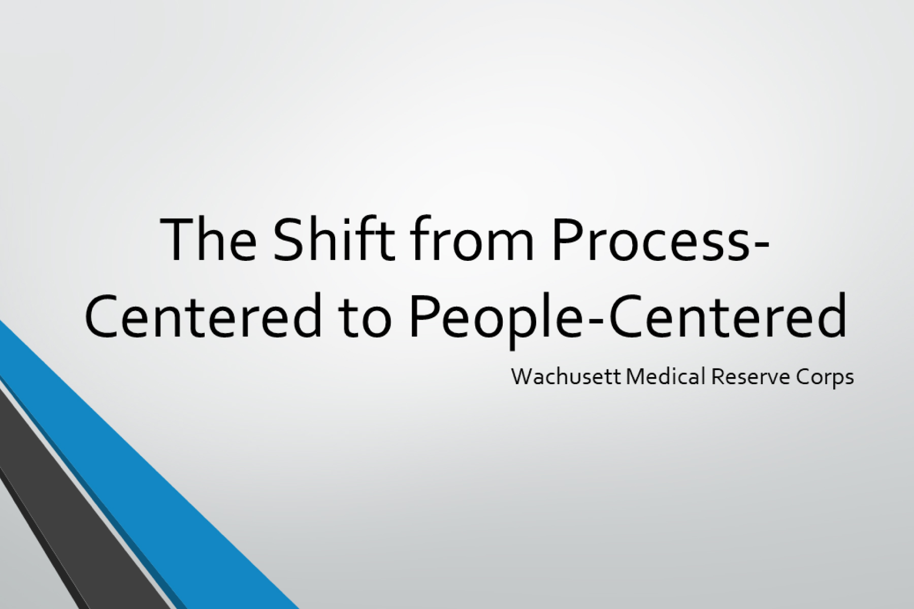 Shift from Process